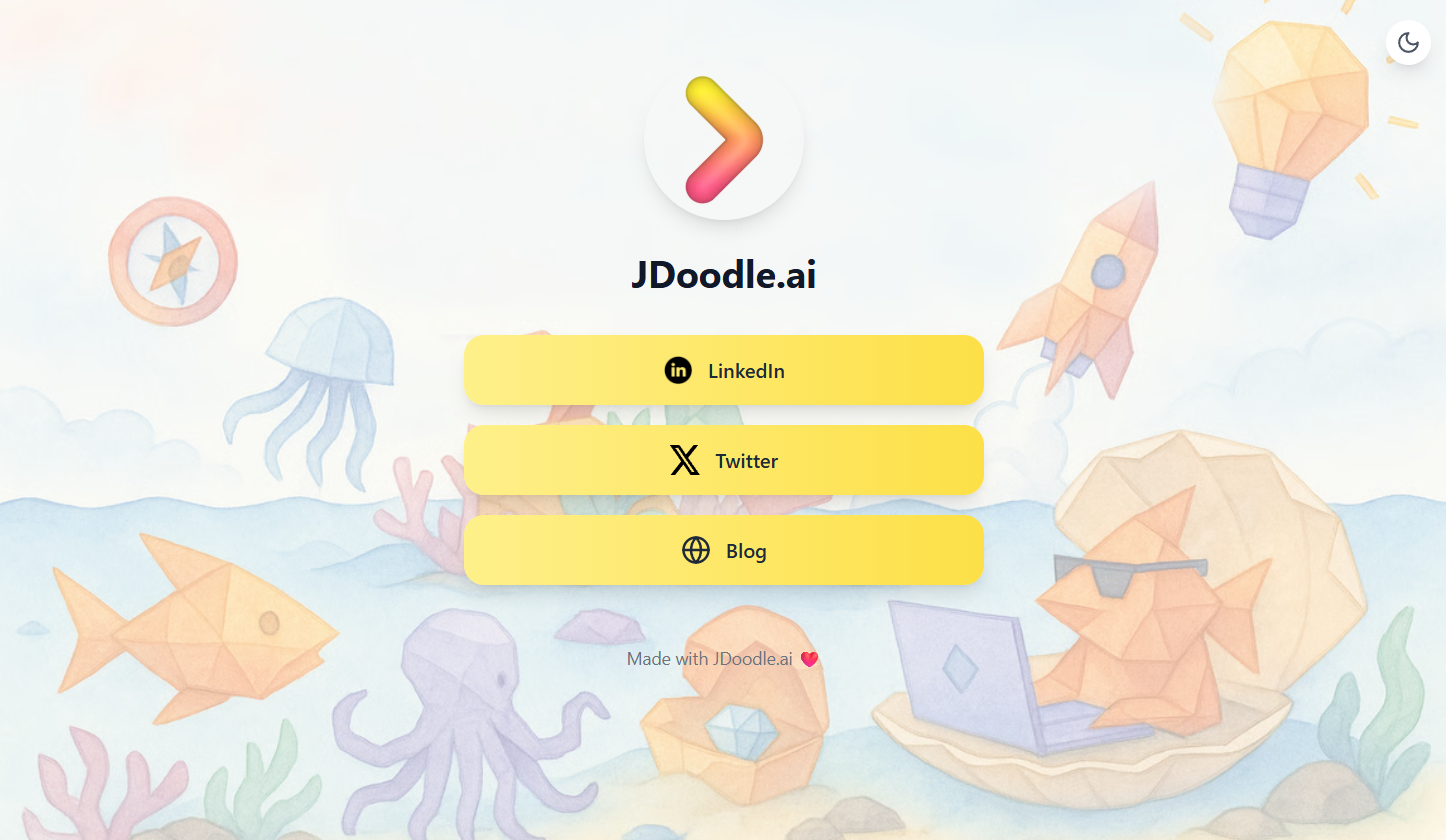 JDoodle AI Link Hub