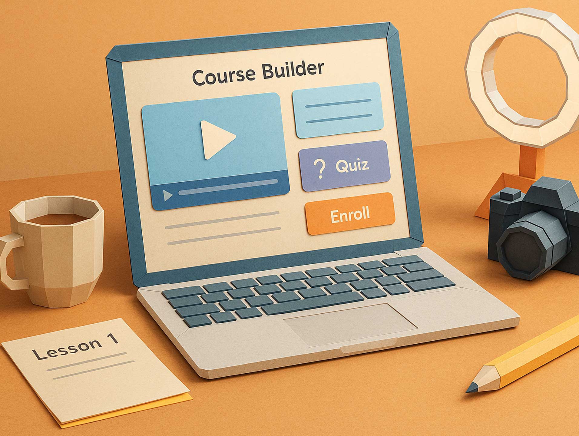 How to Build a Udemy Style Course Builder with AI 